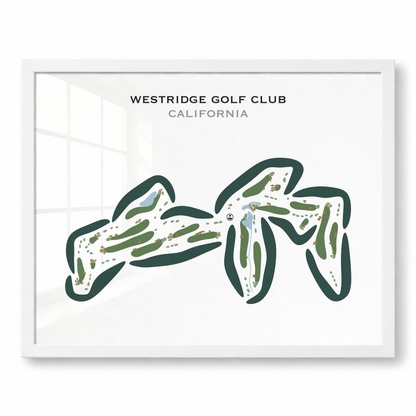 Westridge Golf Club, California - Printed Golf Courses