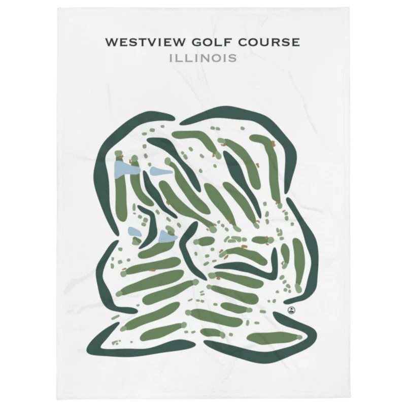Westview Golf Course, Illinois - Printed Golf Courses