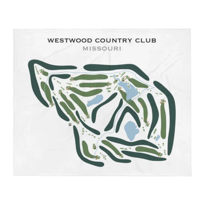Westwood Country Club, Missouri - Printed Golf Courses