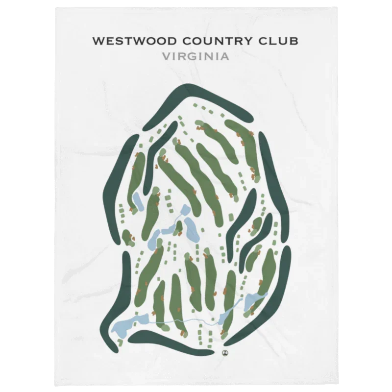 Westwood Country Club, Virginia - Printed Golf Courses
