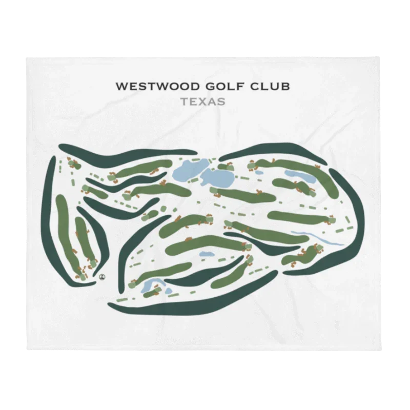 Westwood Golf Club, Texas - Printed Golf Courses