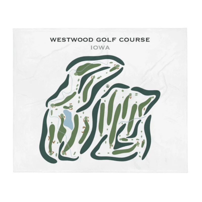 Westwood Golf Course, Iowa - Printed Golf Courses