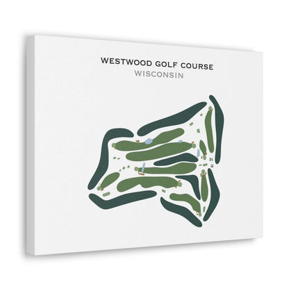 Westwood Golf Course, Wisconsin - Printed Golf Courses