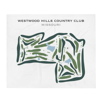 Westwood Hills Country Club, Missouri - Printed Golf Courses