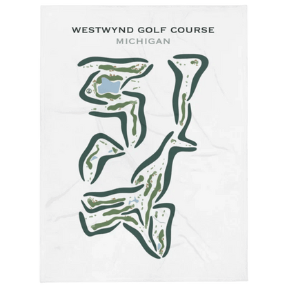 Westwynd Golf Course, Michigan - Printed Golf Courses