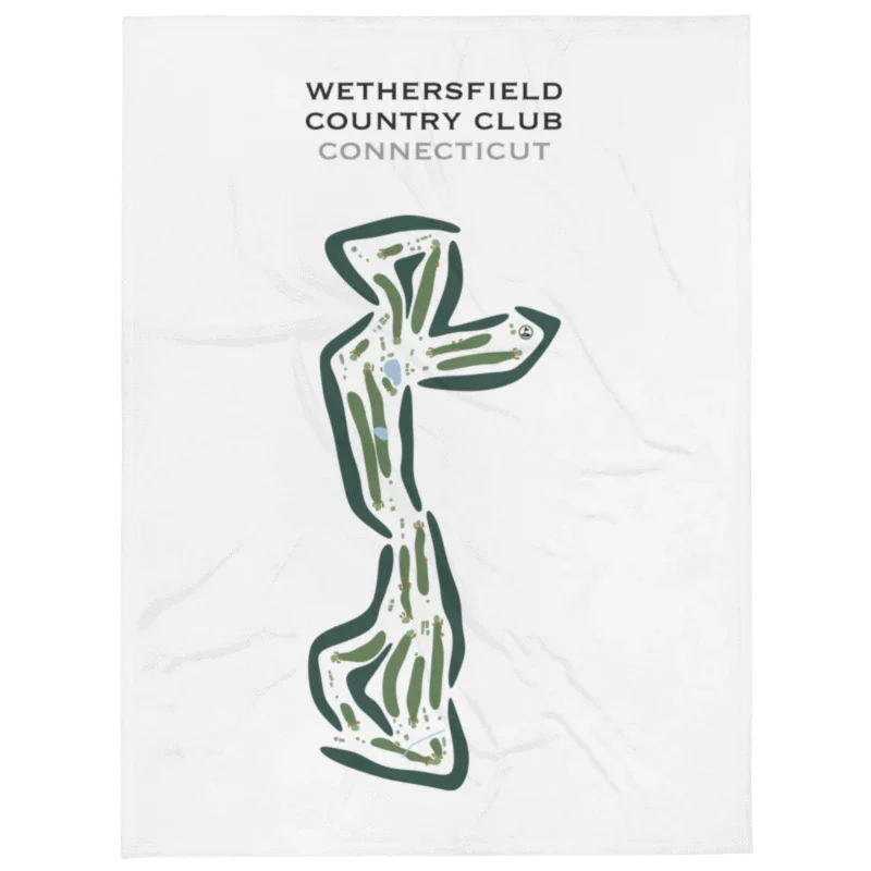 Wethersfield Country Club, Connecticut - Printed Golf Courses