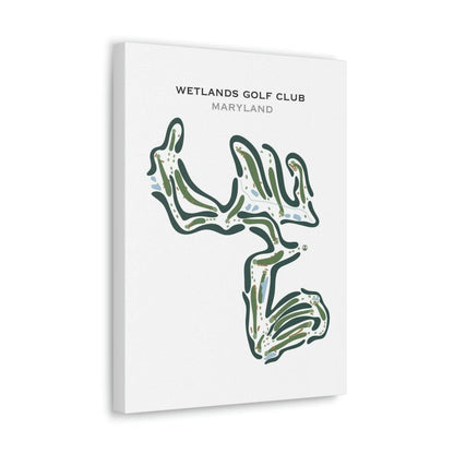 Wetlands Golf Club, Maryland - Printed Golf Courses