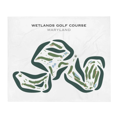 Wetlands Golf Course, Maryland - Printed Golf Courses