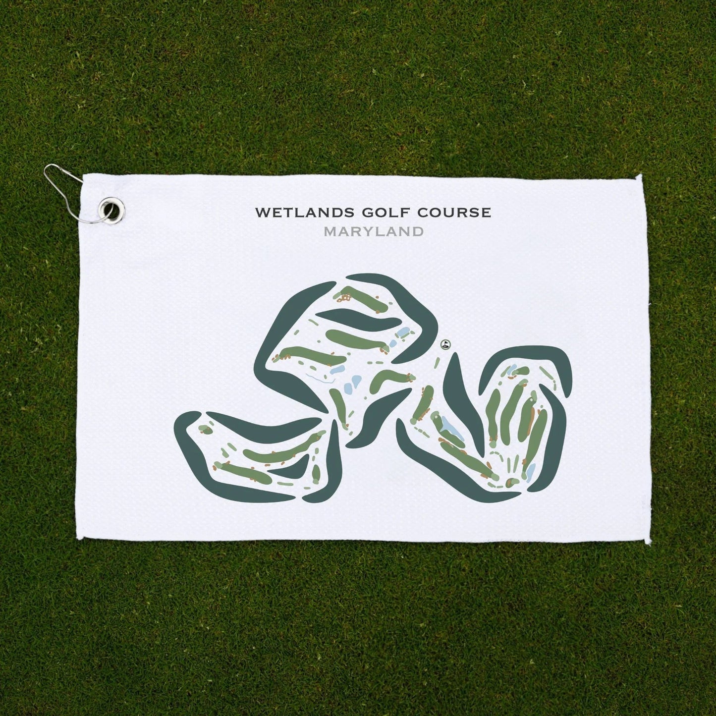 Wetlands Golf Course, Maryland - Printed Golf Courses