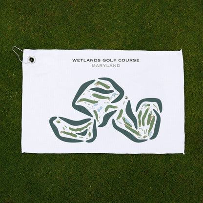 Wetlands Golf Course, Maryland - Printed Golf Courses