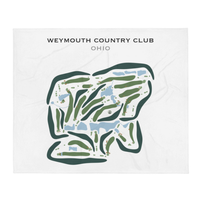 Weymouth Country Club, Ohio - Printed Golf Courses