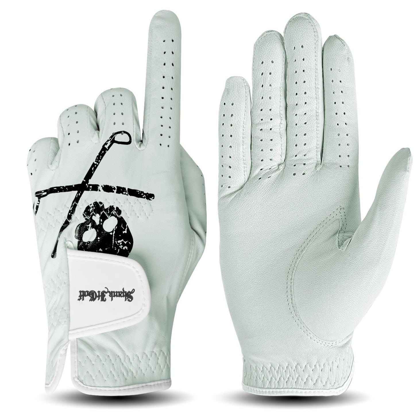 Skull Golf Glove