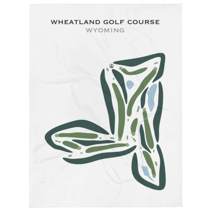Wheatland Golf Course, Wyoming - Printed Golf Courses