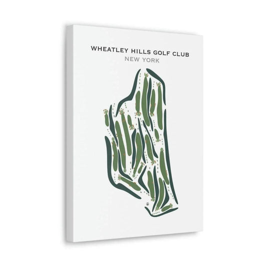 Wheatley Hills Golf Club, New York - Printed Golf Courses