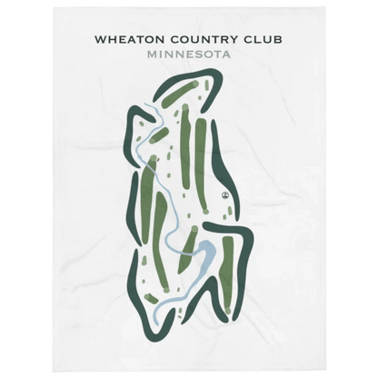Wheaton Country Club, Minnesota - Printed Golf Courses