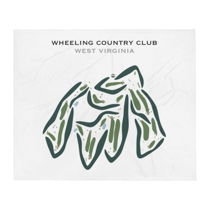Wheeling Country Club, West Virginia - Printed Golf Courses