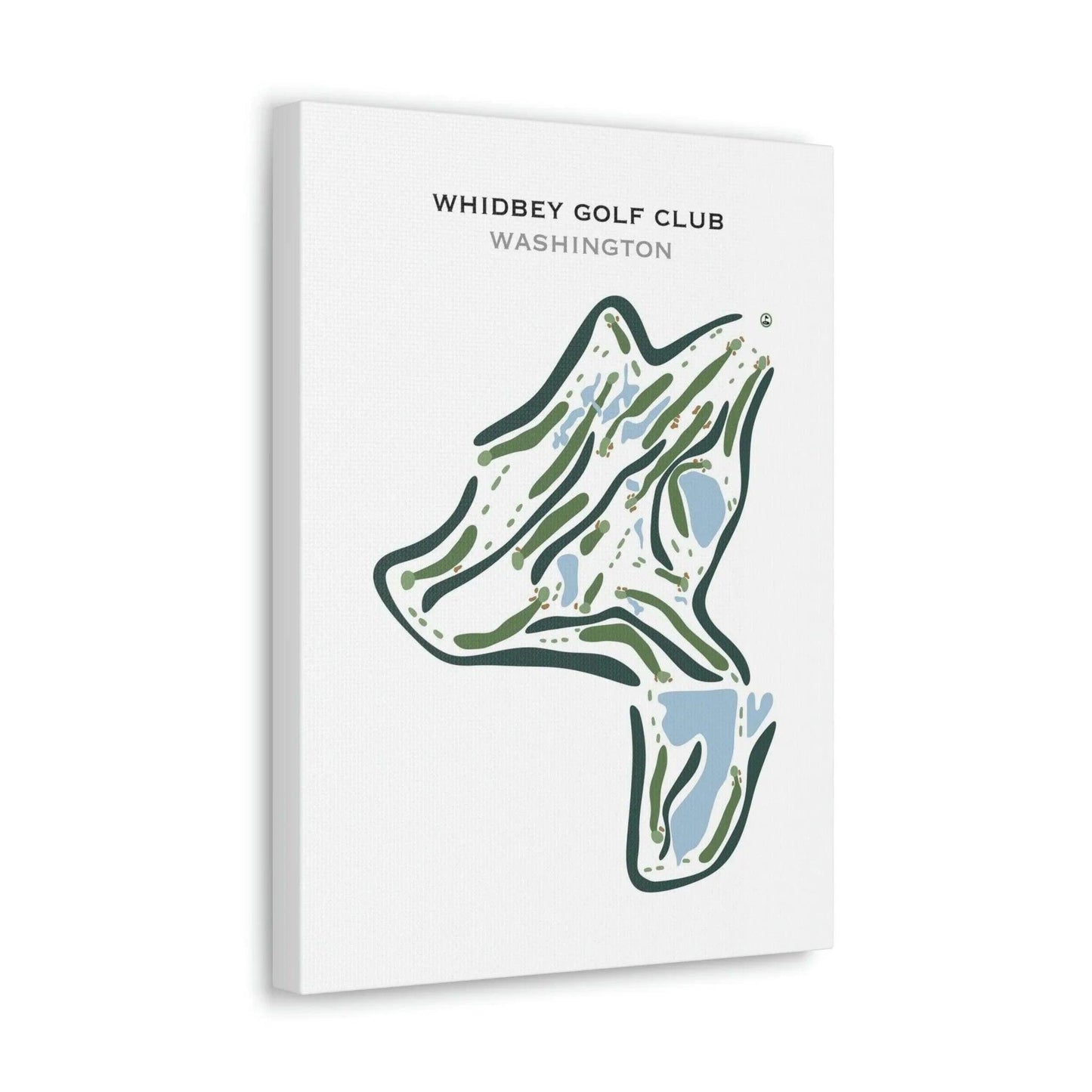 Whidbey Golf Club, Washington - Printed Golf Courses
