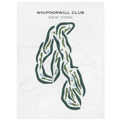 Whippoorwill Club, New York - Printed Golf Courses