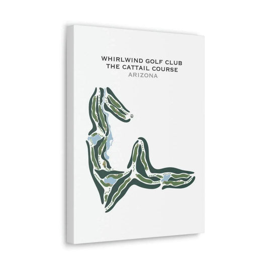 Whirlwind Golf Club The Cattail Course, Arizona - Printed Golf Courses