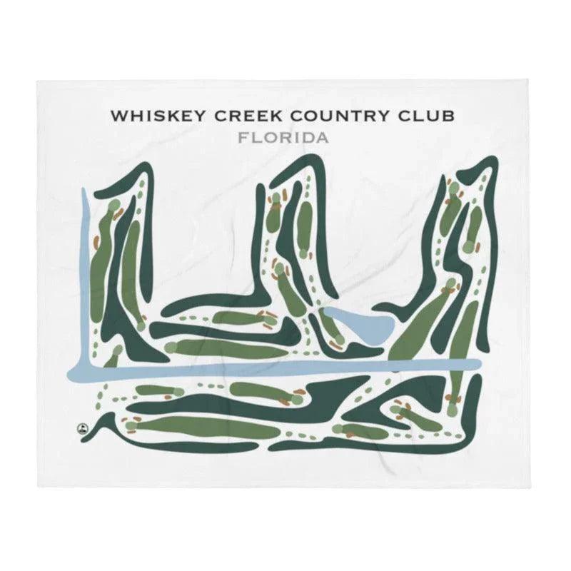 Whiskey Creek Country Club, Florida - Printed Golf Courses