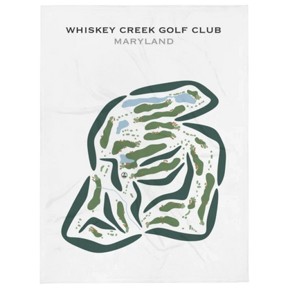 Whiskey Creek Golf Course, Maryland - Printed Golf Courses