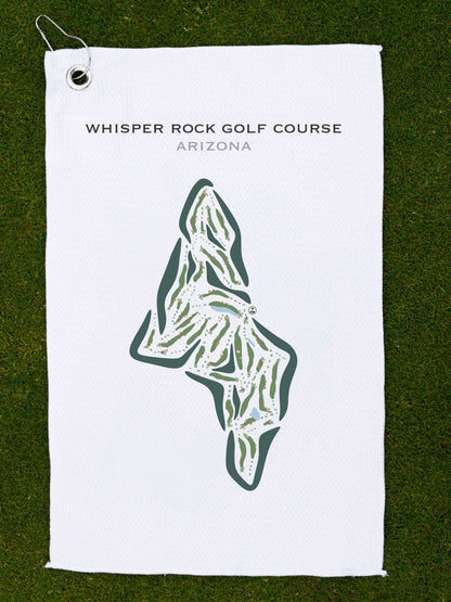 Whisper Rock Golf Course, Arizona - Printed Golf Courses