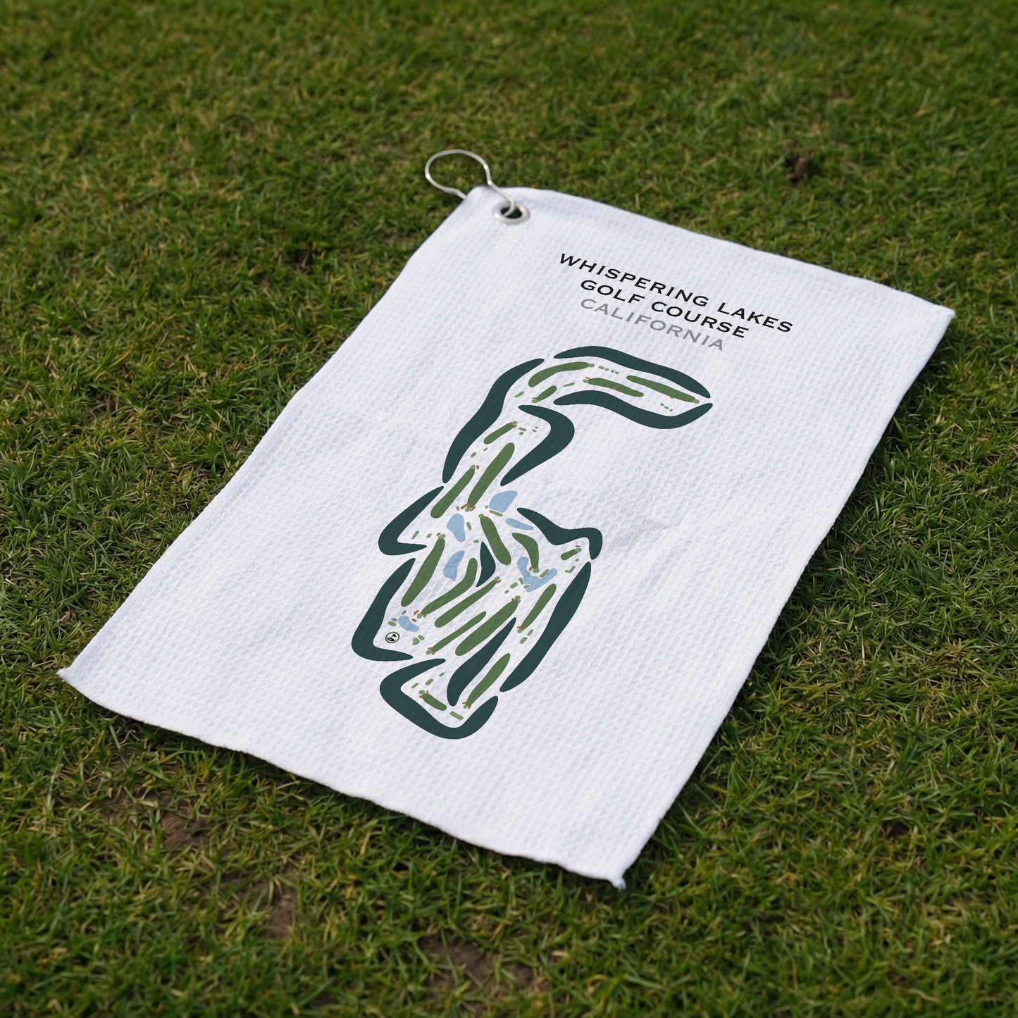 Whispering Lakes Golf Course, California - Printed Golf Courses