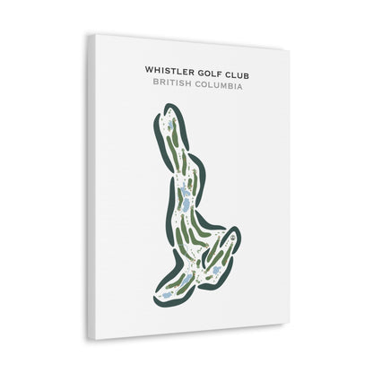 Whistler Golf Club, Canada - Printed Golf Courses