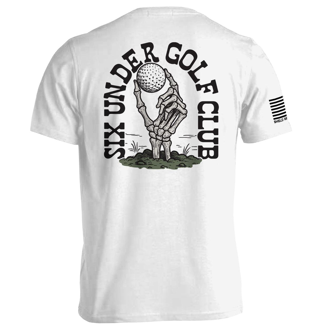 Six Under Golf Club (Back Print)