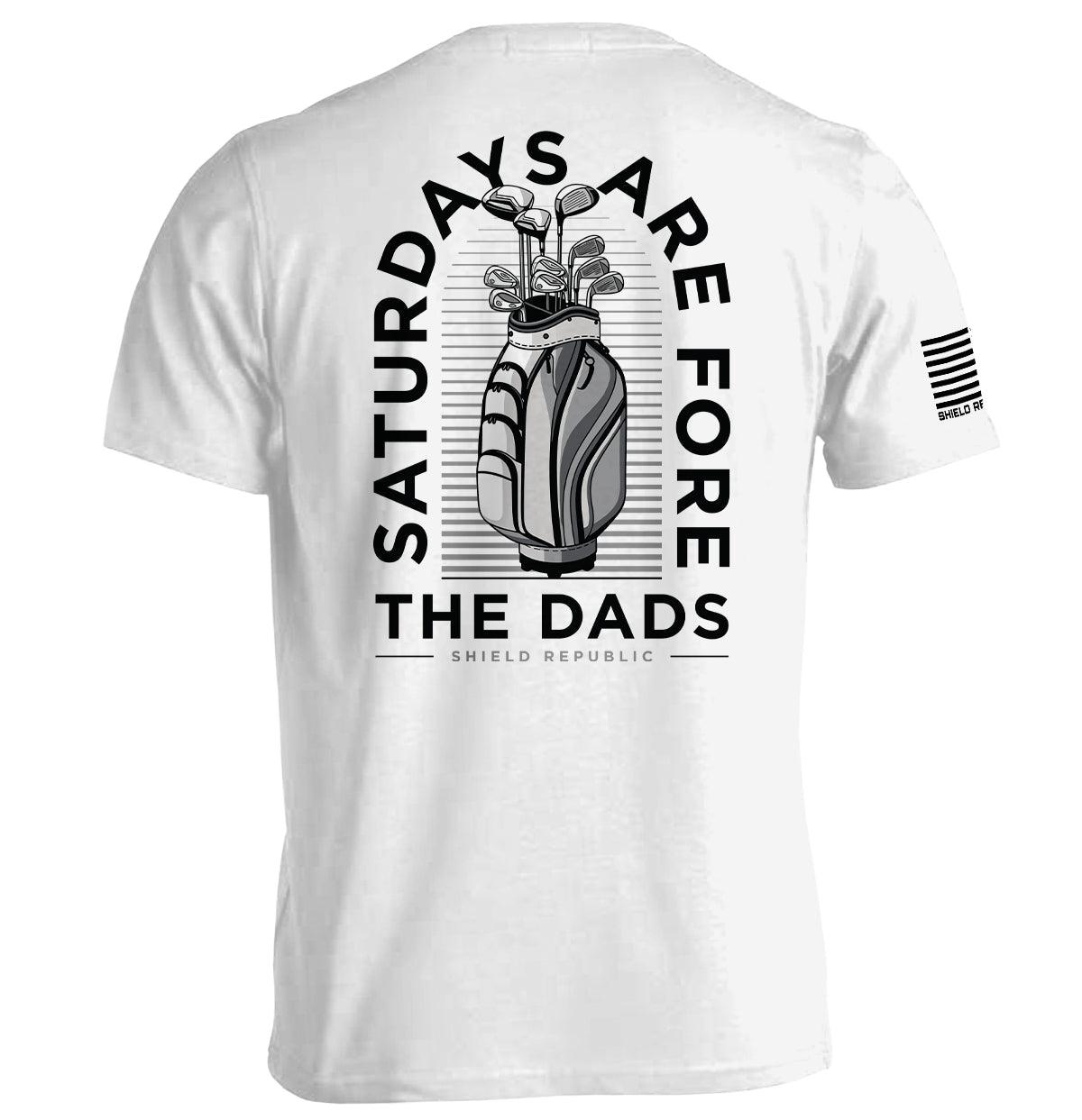 Saturdays Are For The Dads Golf Grey