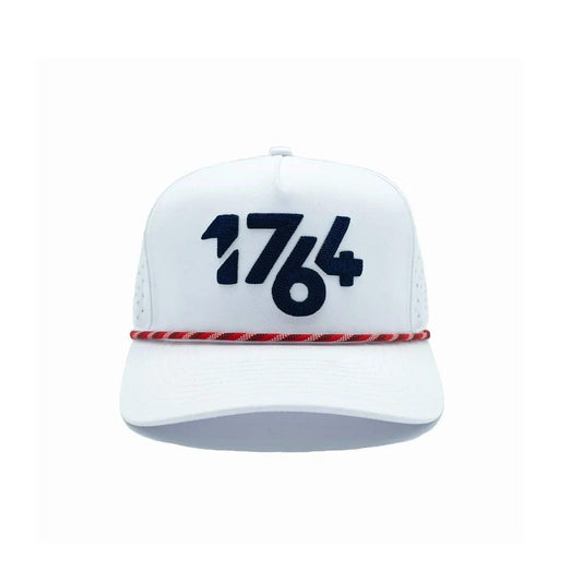 WhiteBlackRedHatFront - GOLF LEAGUE
