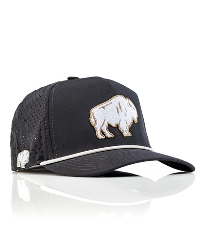 Perforated Rope Hat - Great White Buffalo