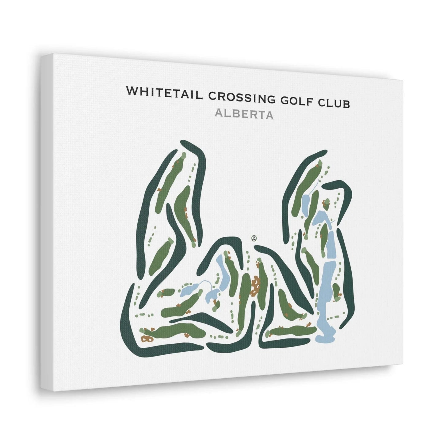 Whitetail Crossing Golf Club, Alberta, Canada - Printed Golf Courses