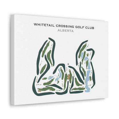 Whitetail Crossing Golf Club, Alberta, Canada - Printed Golf Courses