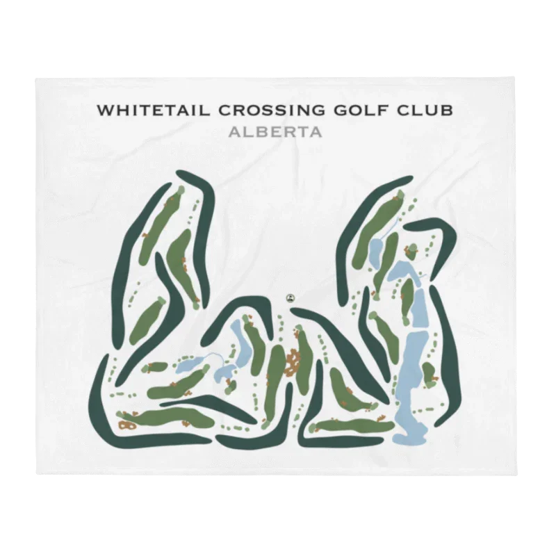 Whitetail Crossing Golf Club, Alberta, Canada - Printed Golf Courses