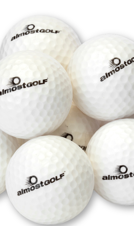 almostGOLF 24 Pack Practice Golf Balls – Practice Your Golf Game Safely Anywhere, Anytime