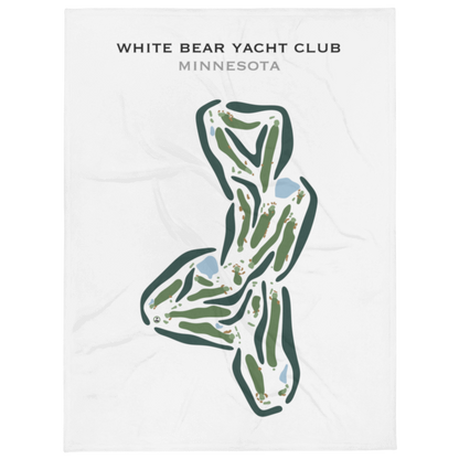 White Bear Yacht Club, Minnesota - Printed Golf Courses