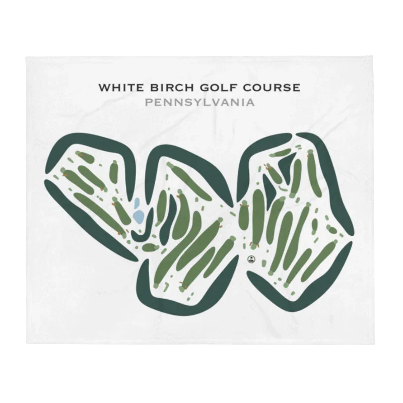 White Birch Golf Course, Pennsylvania - Printed Golf Courses