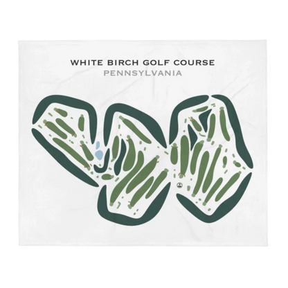 White Birch Golf Course, Pennsylvania - Printed Golf Courses