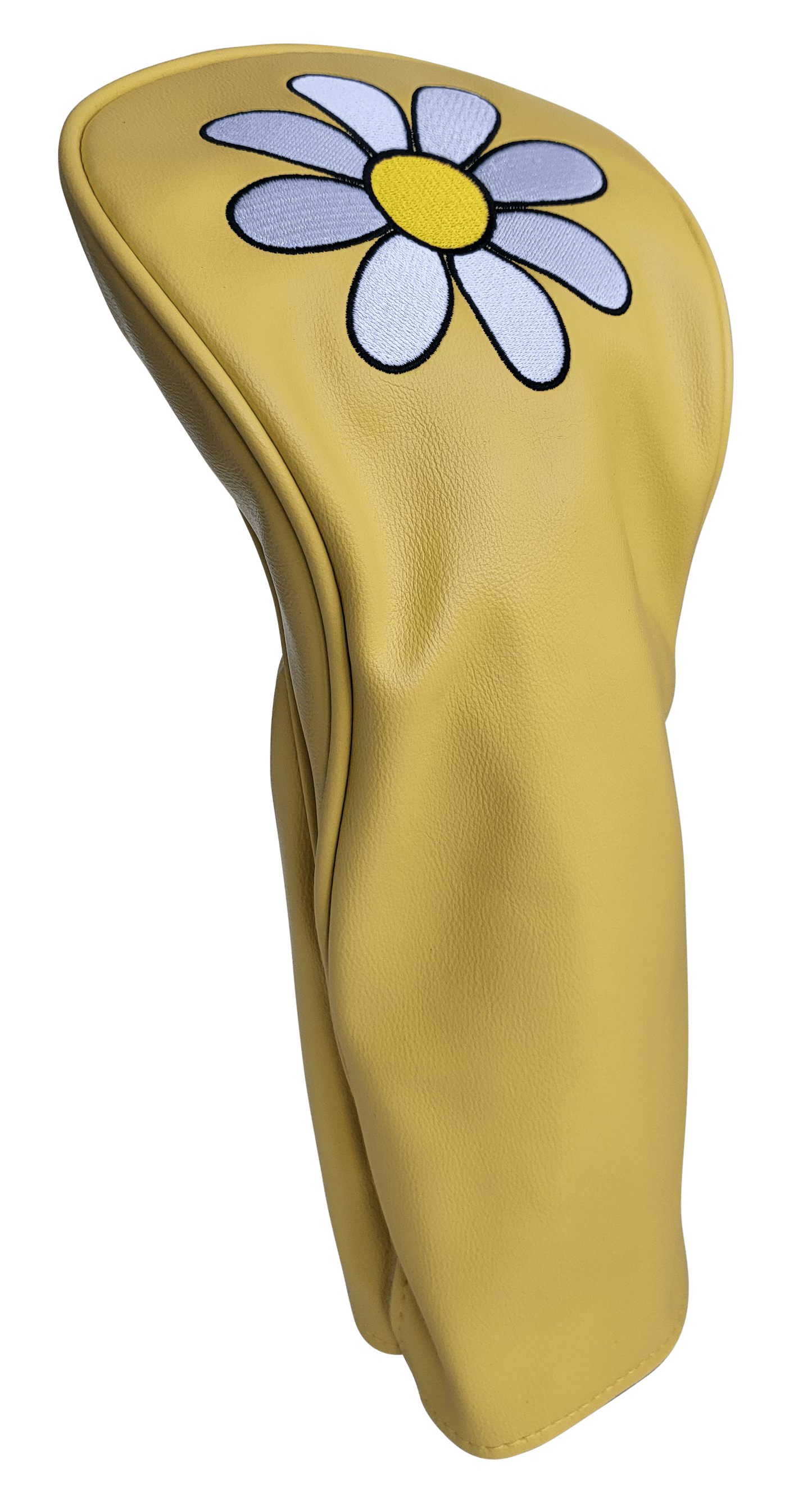 White Daisy Driver Headcover by ReadyGolf (Yellow)
