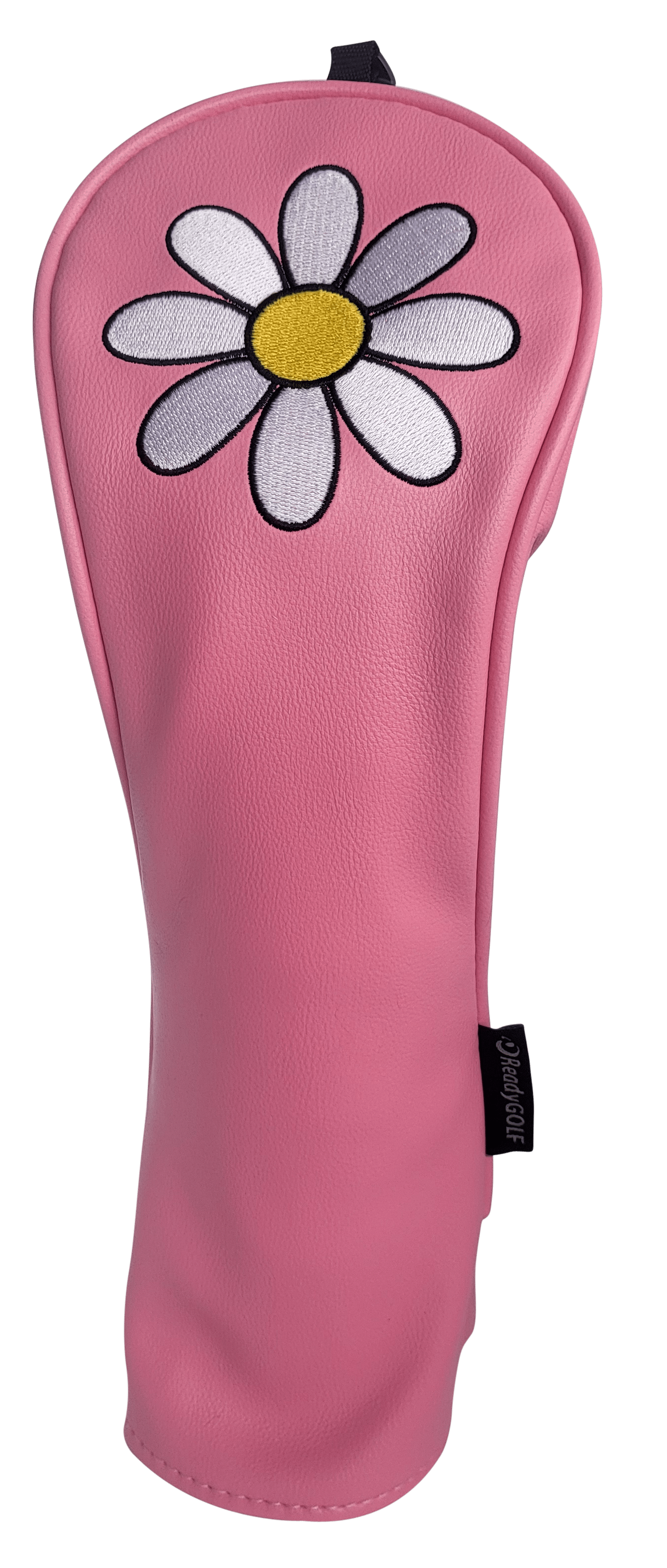 White Daisy Headcover Set:  Driver, Fairway & Hybrid by ReadyGOLF