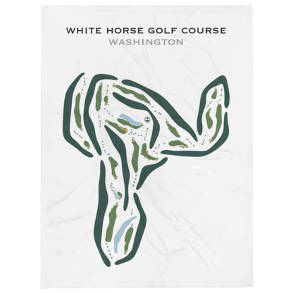 White Horse Golf Course, Washington - Printed Golf Courses