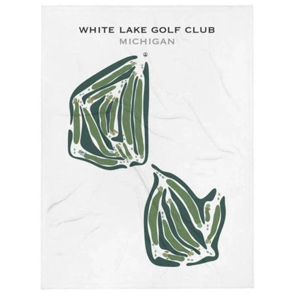 White Lake Golf Club, Michigan - Printed Golf Courses