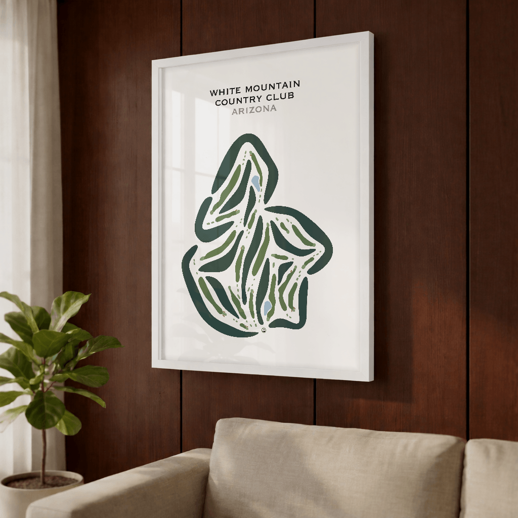 White Mountain Country Club, Arizona - Printed Golf Courses