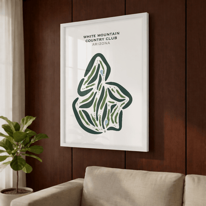 White Mountain Country Club, Arizona - Printed Golf Courses