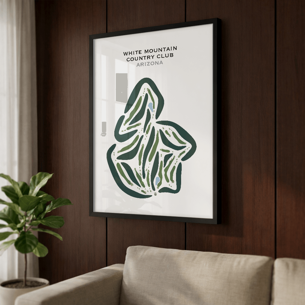 White Mountain Country Club, Arizona - Printed Golf Courses