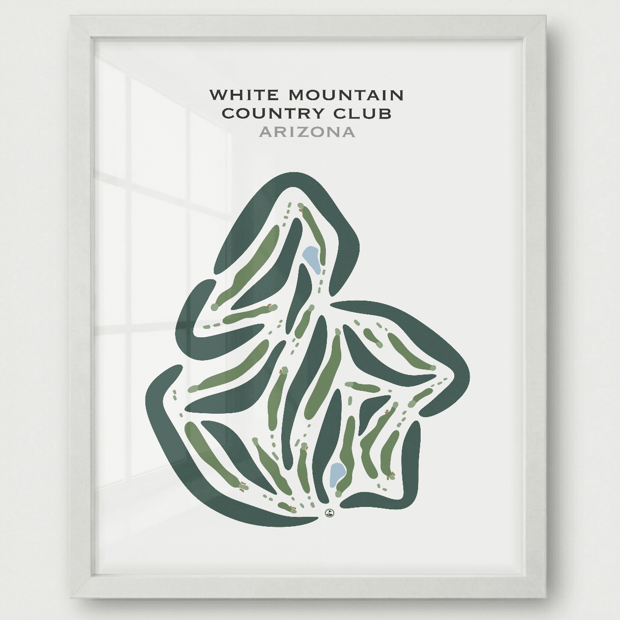 White Mountain Country Club, Arizona - Printed Golf Courses