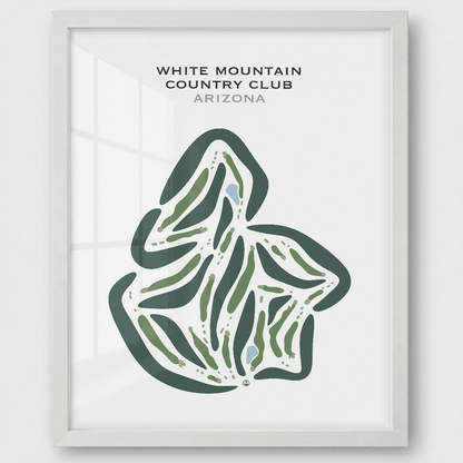 White Mountain Country Club, Arizona - Printed Golf Courses
