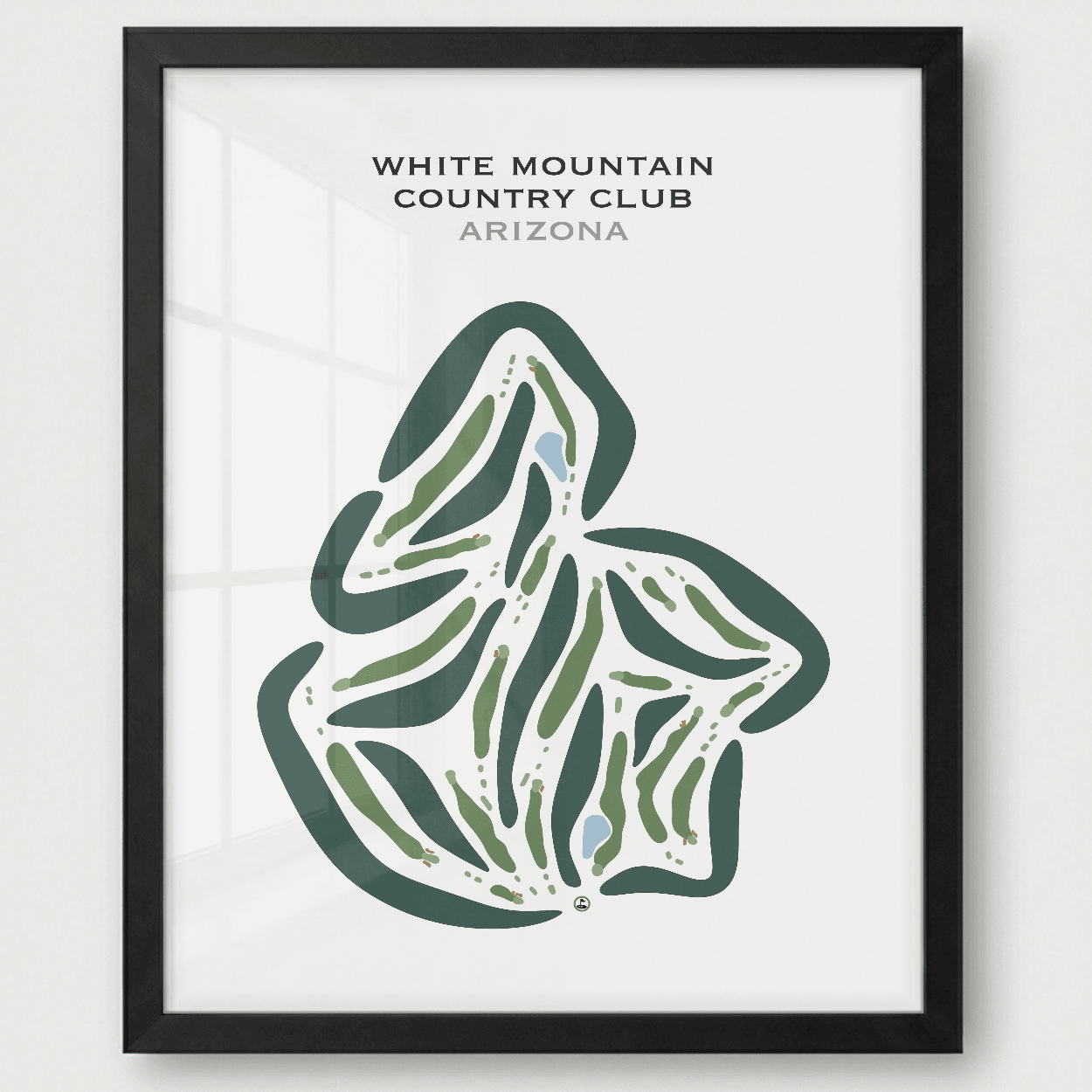 White Mountain Country Club, Arizona - Printed Golf Courses