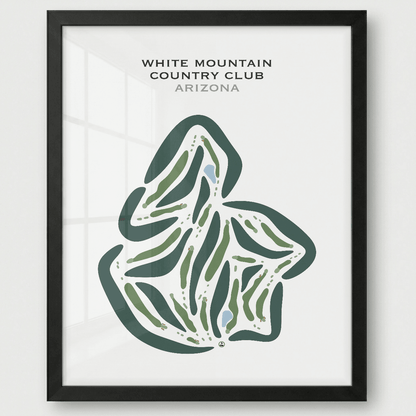White Mountain Country Club, Arizona - Printed Golf Courses